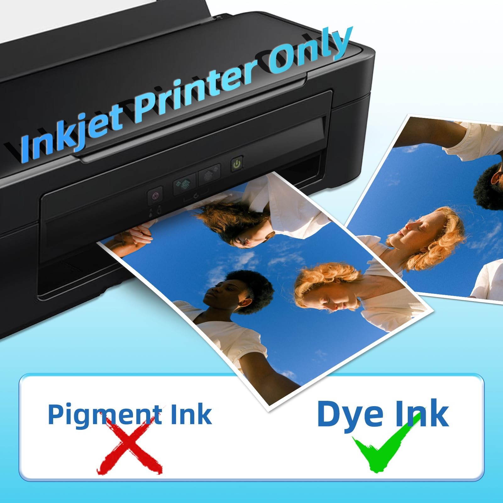 Uinkit 30 Sheets Pintable Transparency Film Acetate Clear Transparent