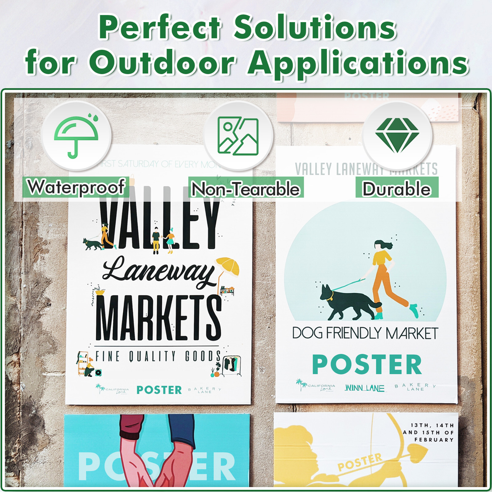 Koala Double Sided Printable Waterproof Printer Paper for Laser 8.5×11 Print Map