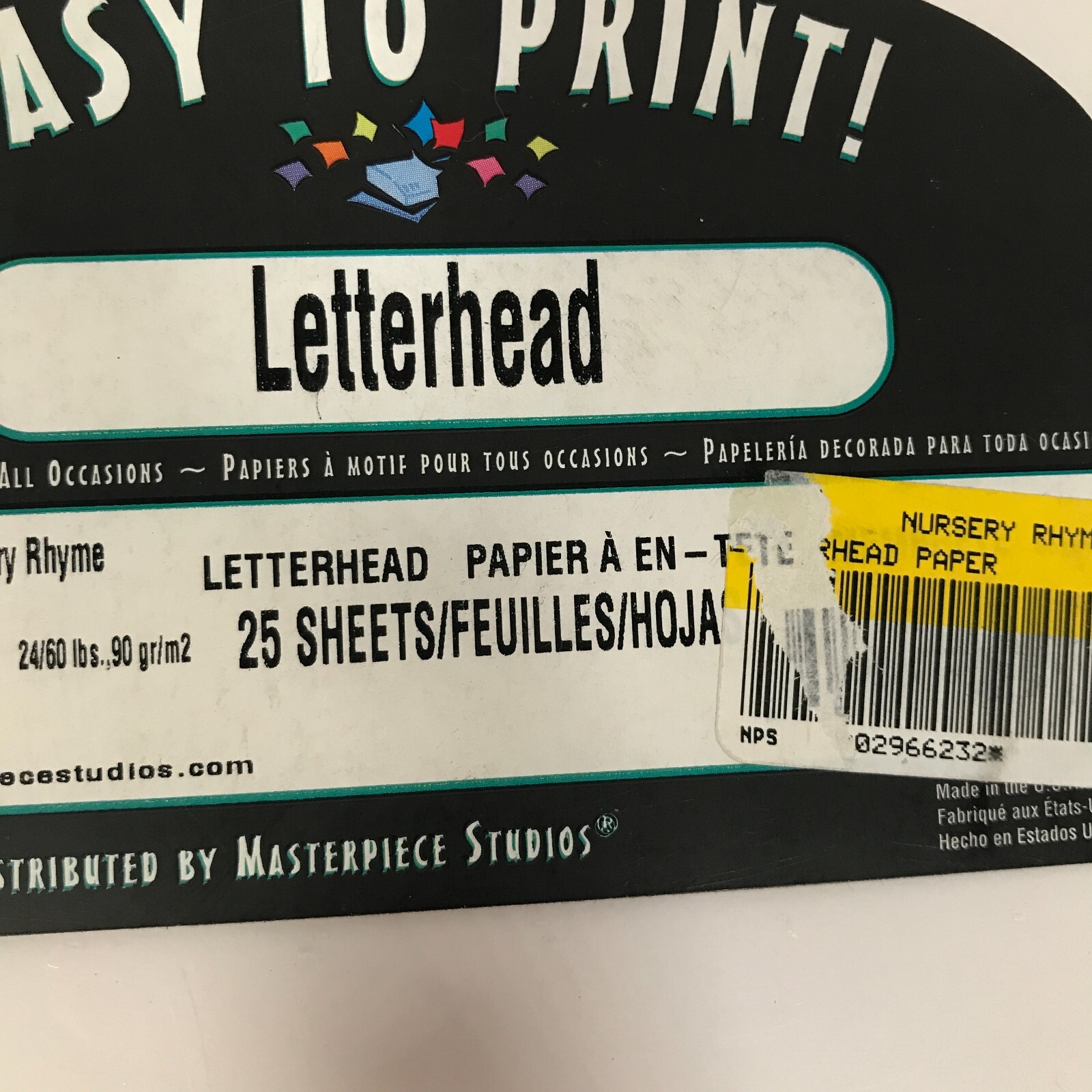 Geographics Great Paper Gibson 25/50ct Baby/Child 8.5in X 11in Printer Paper