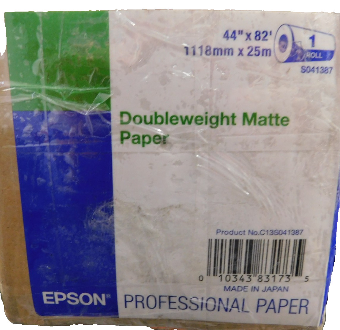 Epson Doubleweight Matte Paper – 44″ x 82′ Roll [S041387]