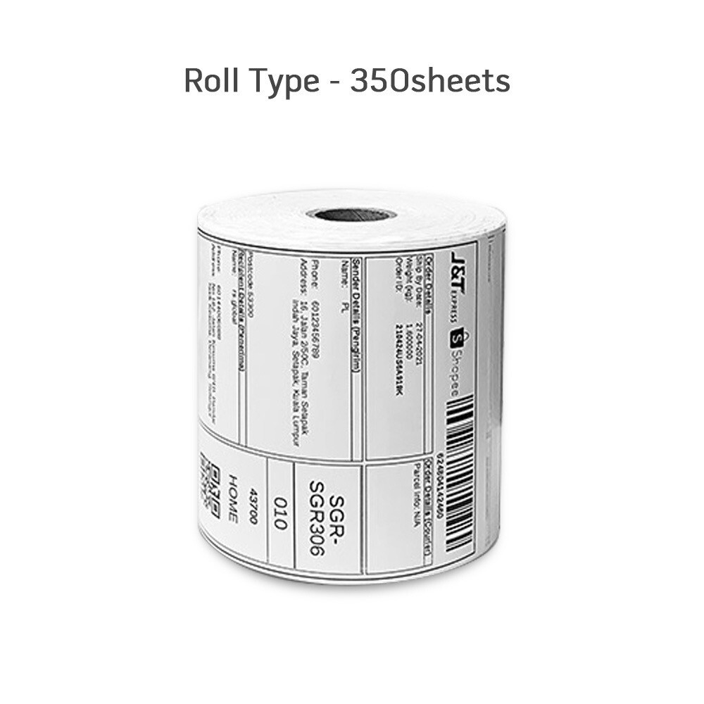 Phomemo High-Quality 4×6 Direct Thermal Shipping Labels – Sticker Paper