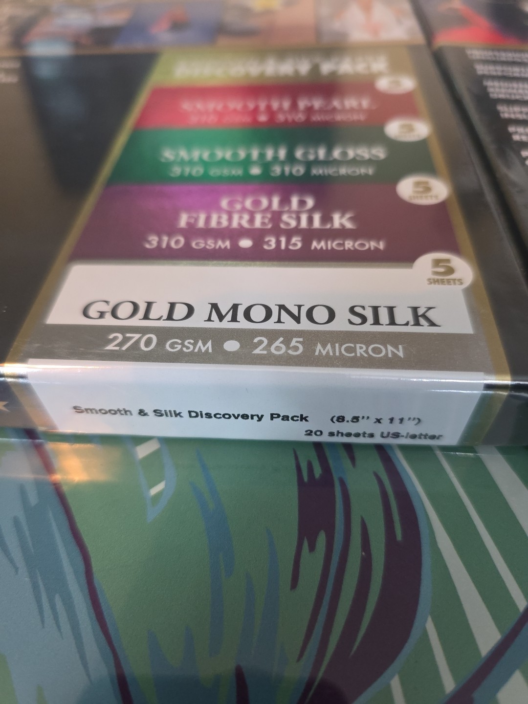 Ilford Galerie Prestige Smooth Pearl 8.5×11 Photo Paper 310gsm Multi Paper Combo