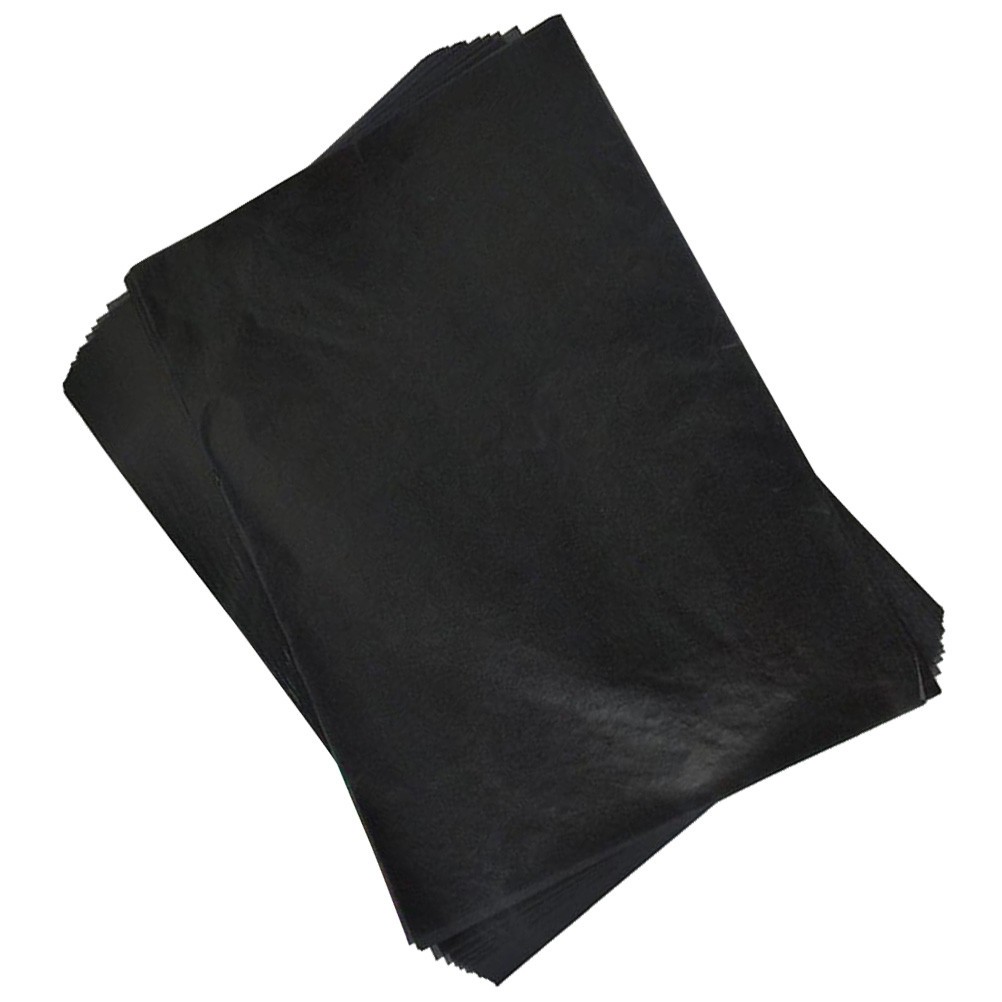 75pcs Transfer Paper Tracing Paper Graphite Painting (Black) carbon paper