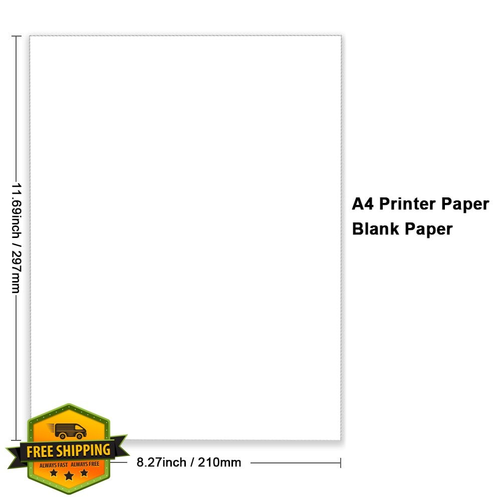 Lyuzecheean 100 Sheets A4 Printer Paper