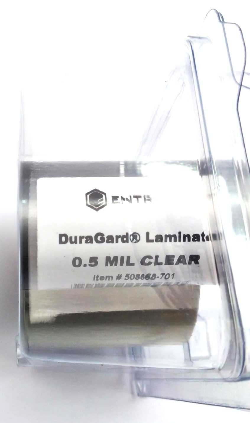 Entrust DS-CLM DuraGard Laminate 0.5 Mil Clear 508668-701 Genuine OEM
