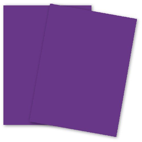 BRIGHT COLOR GRAPE CARD STOCK 25 SHEET INVITATION SCHOOL PROJECT POSTER MENU