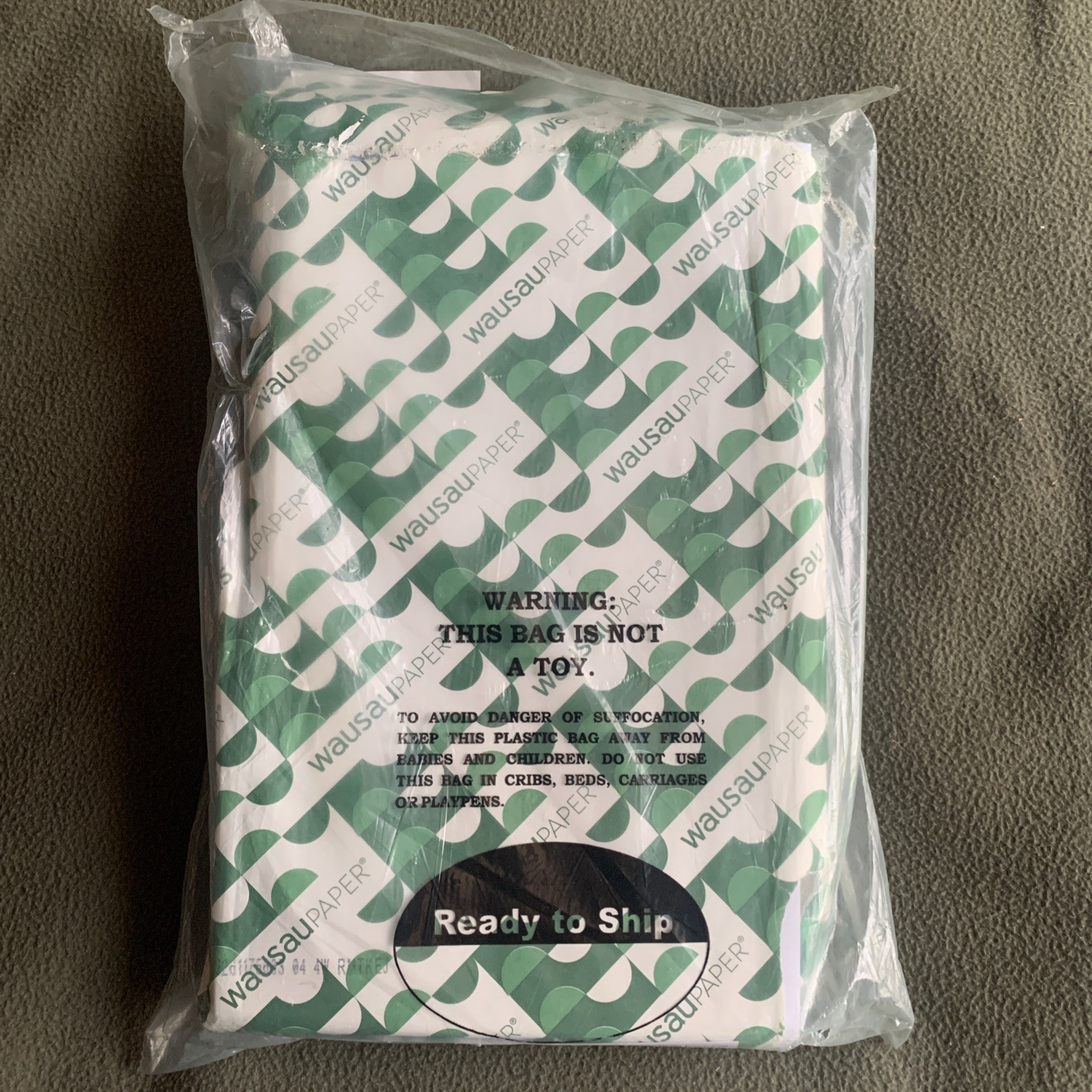 Wausau White Printer Paper. 8 1/2” X 14”. Open Package.