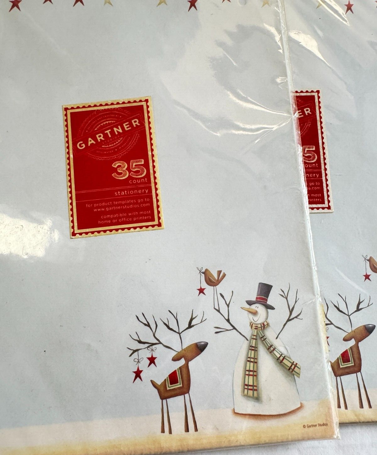 Christmas Thanksgiving Holiday Inkjet Printer Paper Letter 8-1/2″ x 11″ LOT of 4