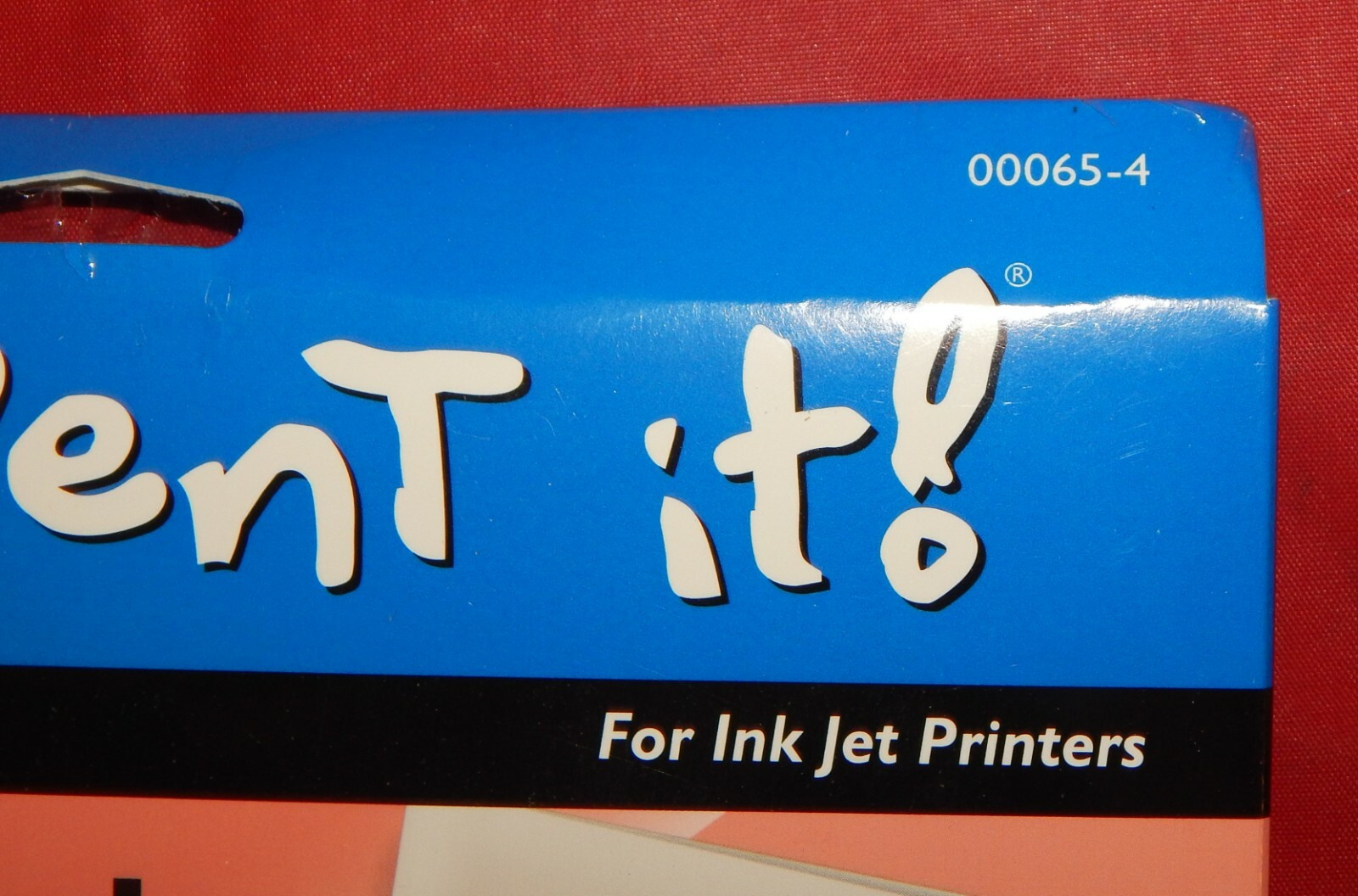 Invent It! 00065-4, 1/4 Fold Greeting Card Paper w/Matte Finish (New Unopened)