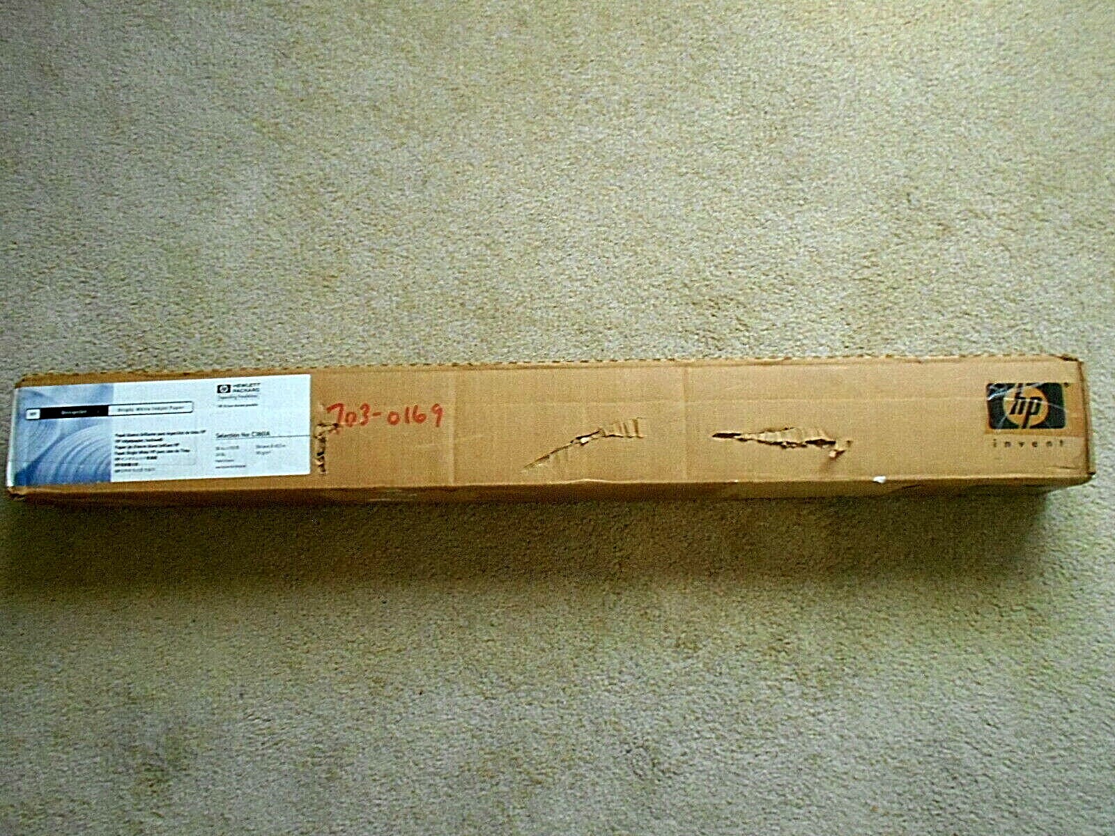 HP Designjet Bright White Inkjet Paper 36″ x 150′ 24 lb. No. C1861A