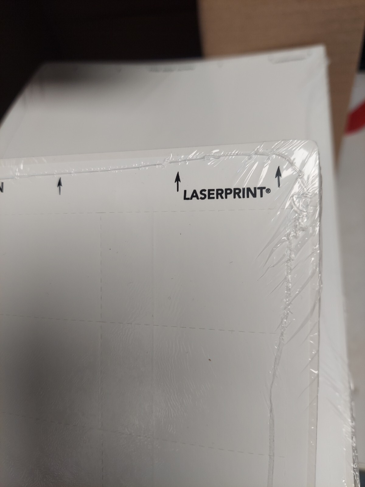 Box of 500 Sheets – POS Label Stickers for a Laser Printer