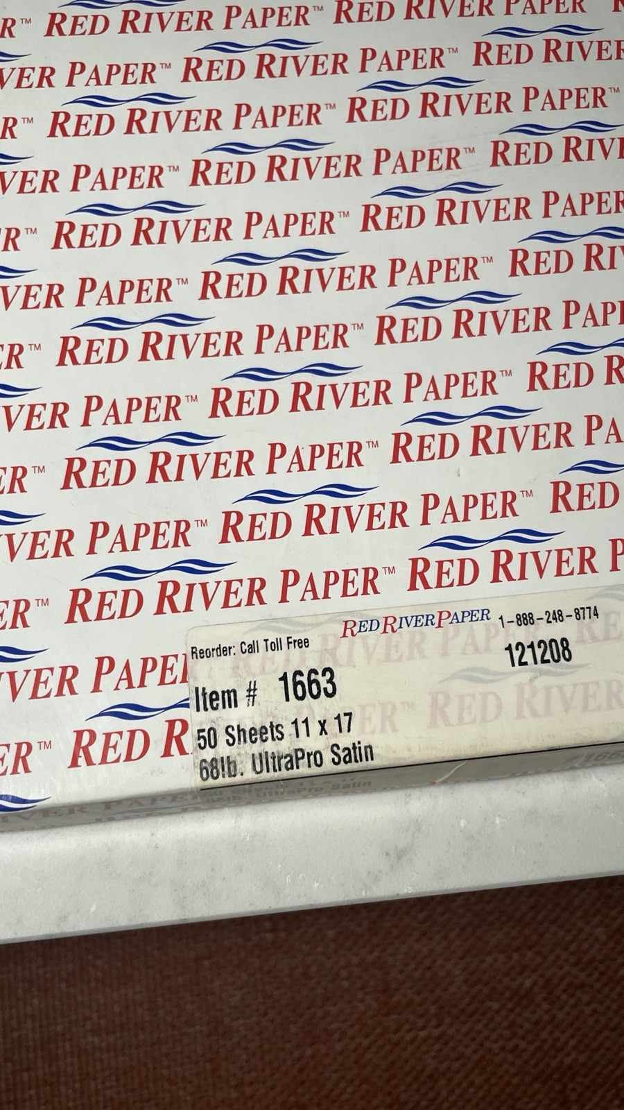 Red River Paper Lot 11×17 – Polar Matte, Ultra Pro Satin