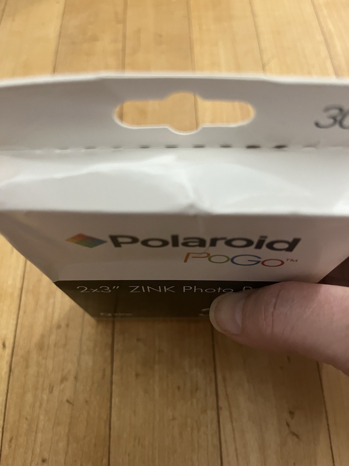 Polaroid PoGo 2X3 “ ZINK Photo Paper 30 Sheets New Sealed in Box NIB Made in USA