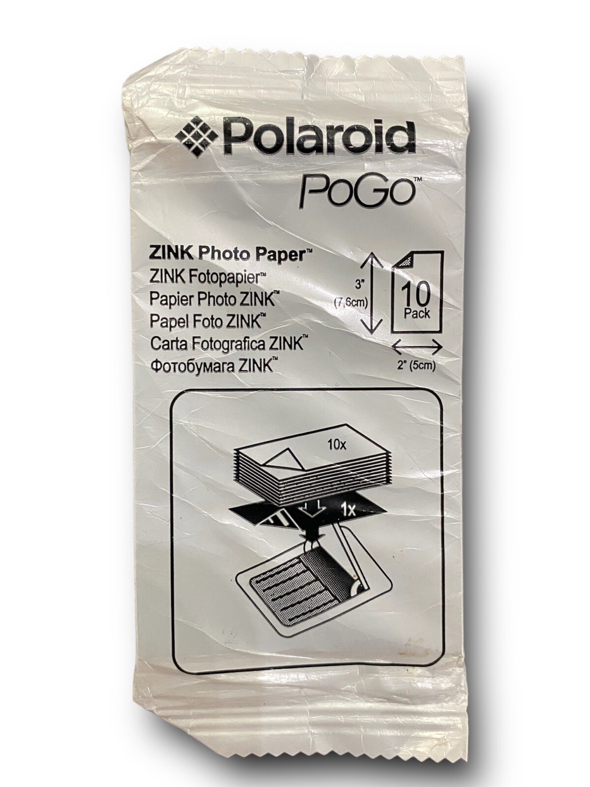Polaroid PoGo 2×3” Zink Photo Paper 10 Sheets Polariod Film Camera