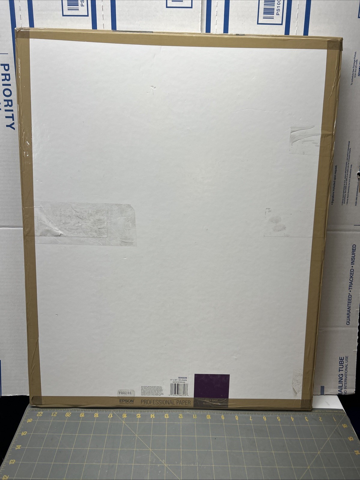 Epson Exhibition Fiber Paper 17×22” 18 Sheets Openbox S045039