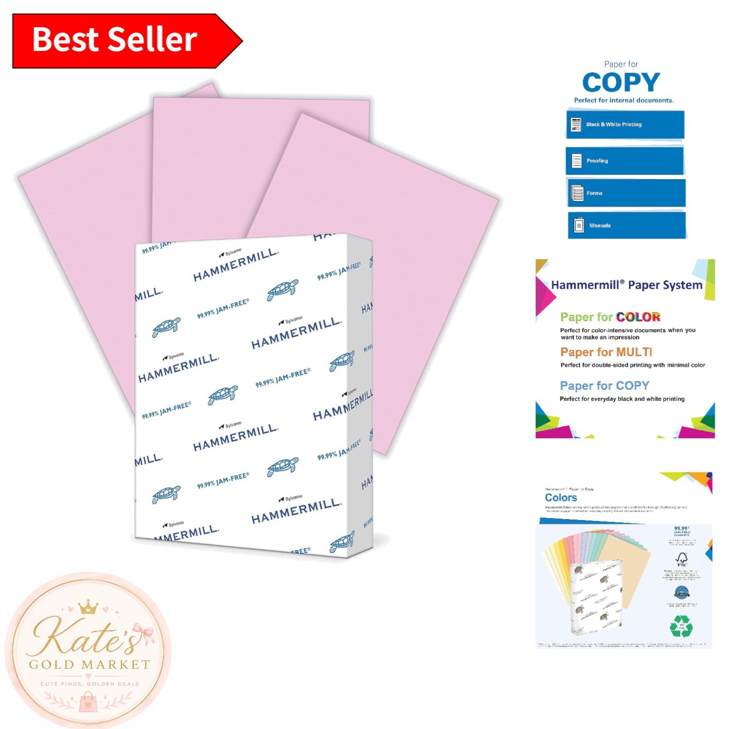 20 lb Lilac Printer Paper, 8.5 x 11 – 500 Sheets Eco-Friendly for Vibrant Prints