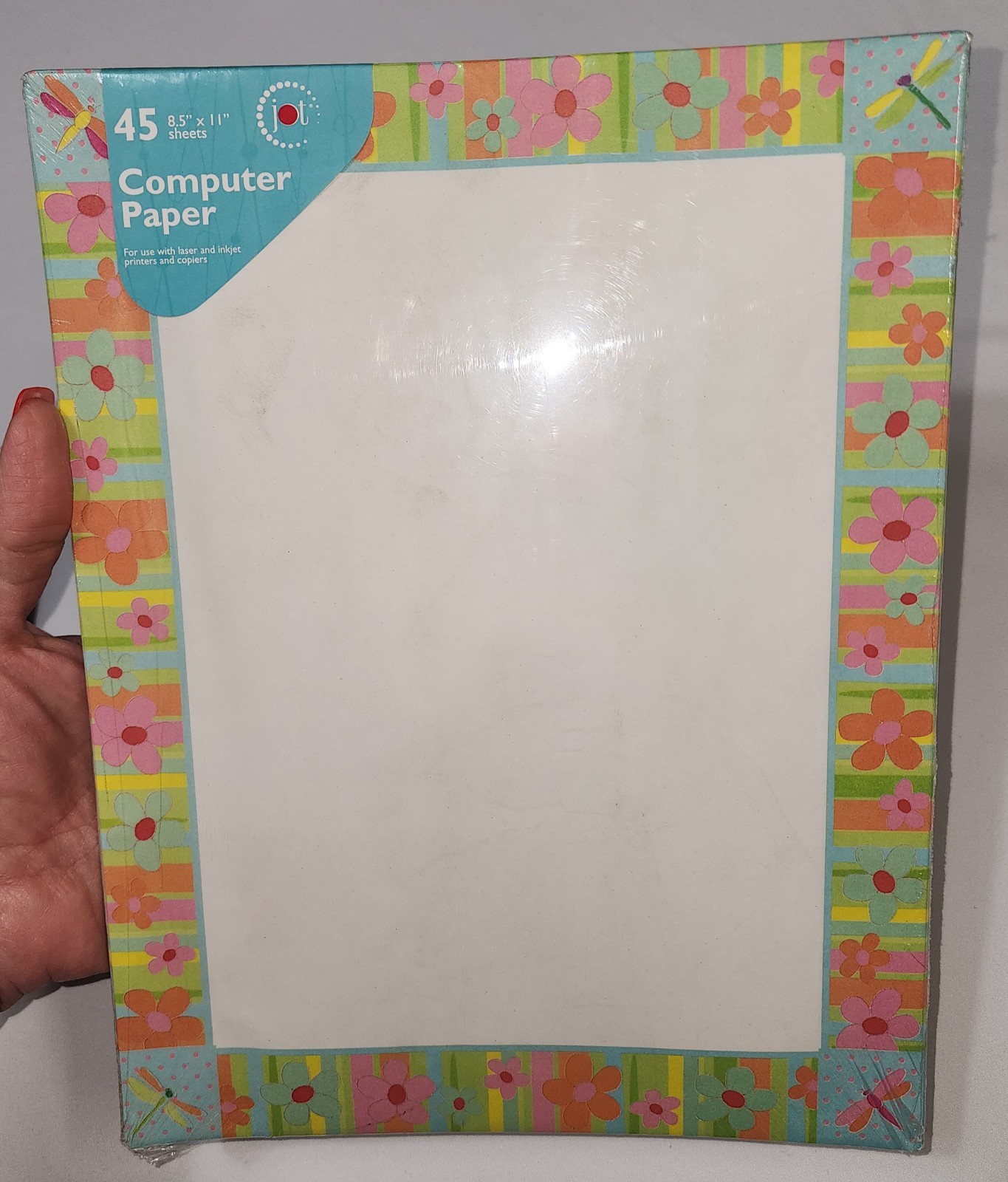 NEW Computer Printer Paper 45 Sheets 8.5″ x 11″ Greenbrier Jot Lot Of 4