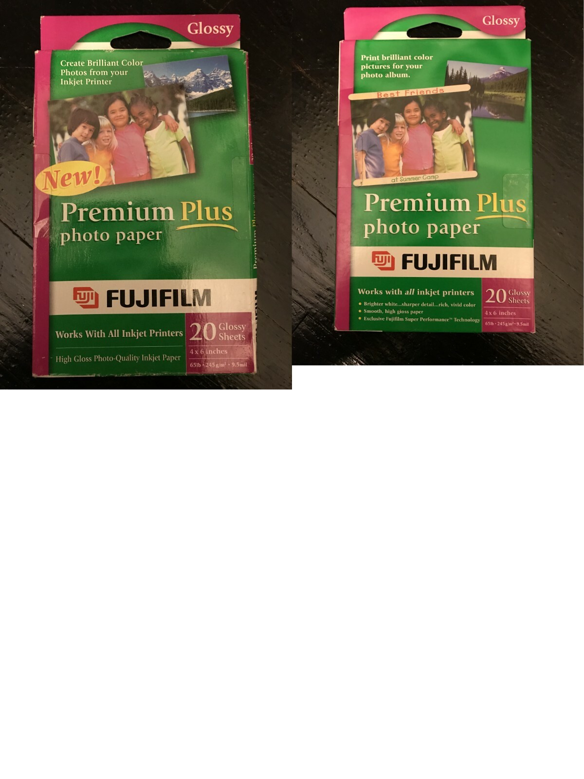 Lot of 24 new sealed Photo Paper multiple brand. HP. Fuji. Epson. Staples. Kodak