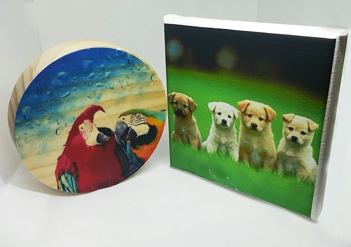 5 Sets A4 Premium Printable Dry Rub-off Decal Transfer Film for Inkjet Printer