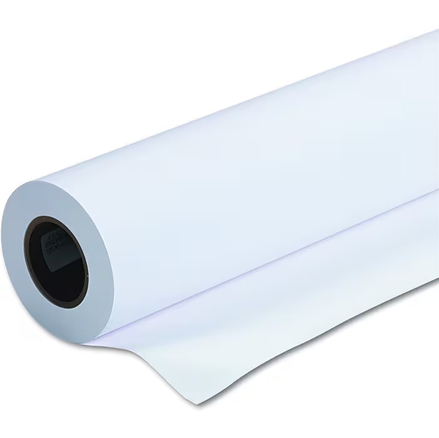 Epson Singleweight Wide Format Bond Paper Roll, 24″ x 131.7′, Matte Finish