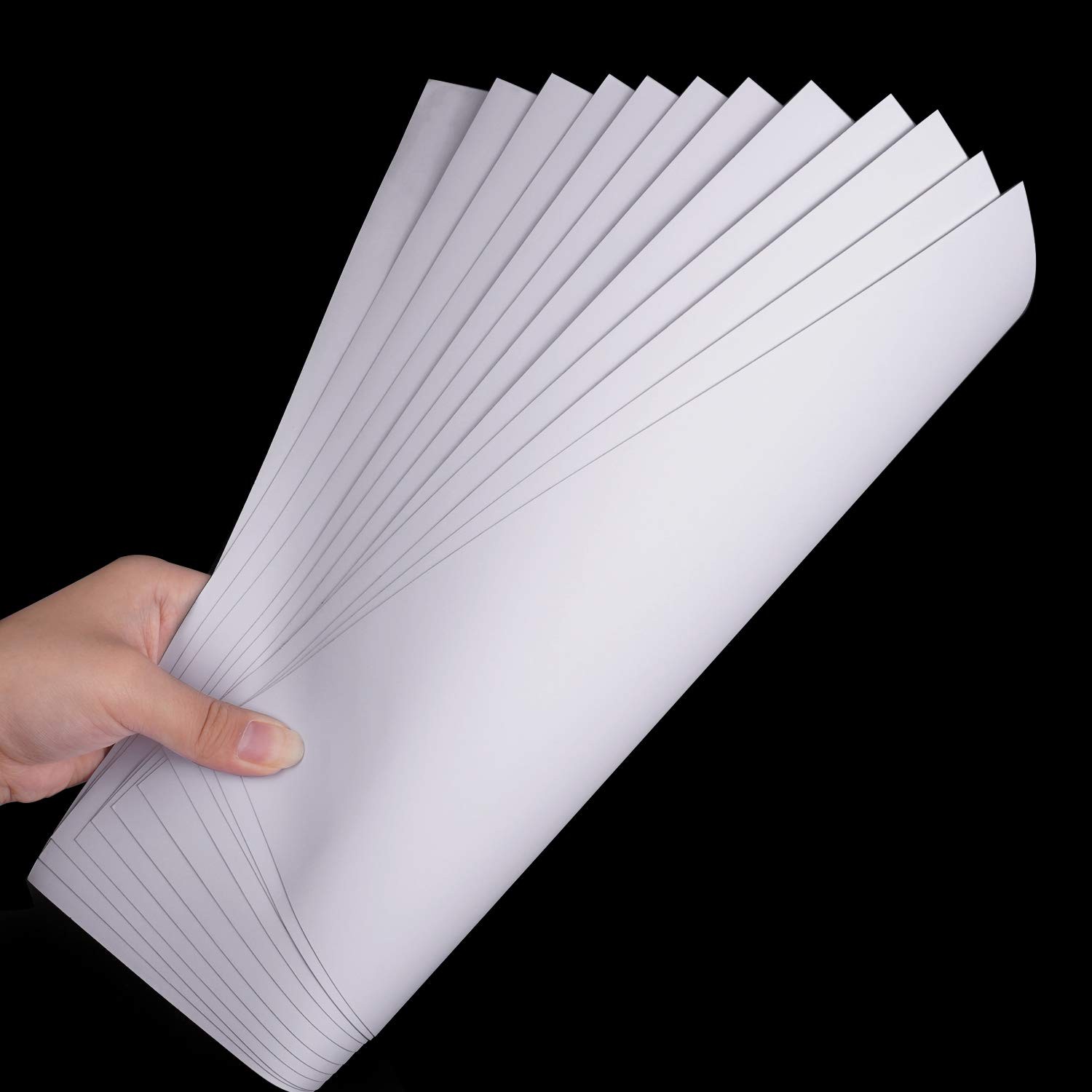 Premium Printable Vinyl Sticker Paper for Inkjet Printer – 25 Matte White Wat…