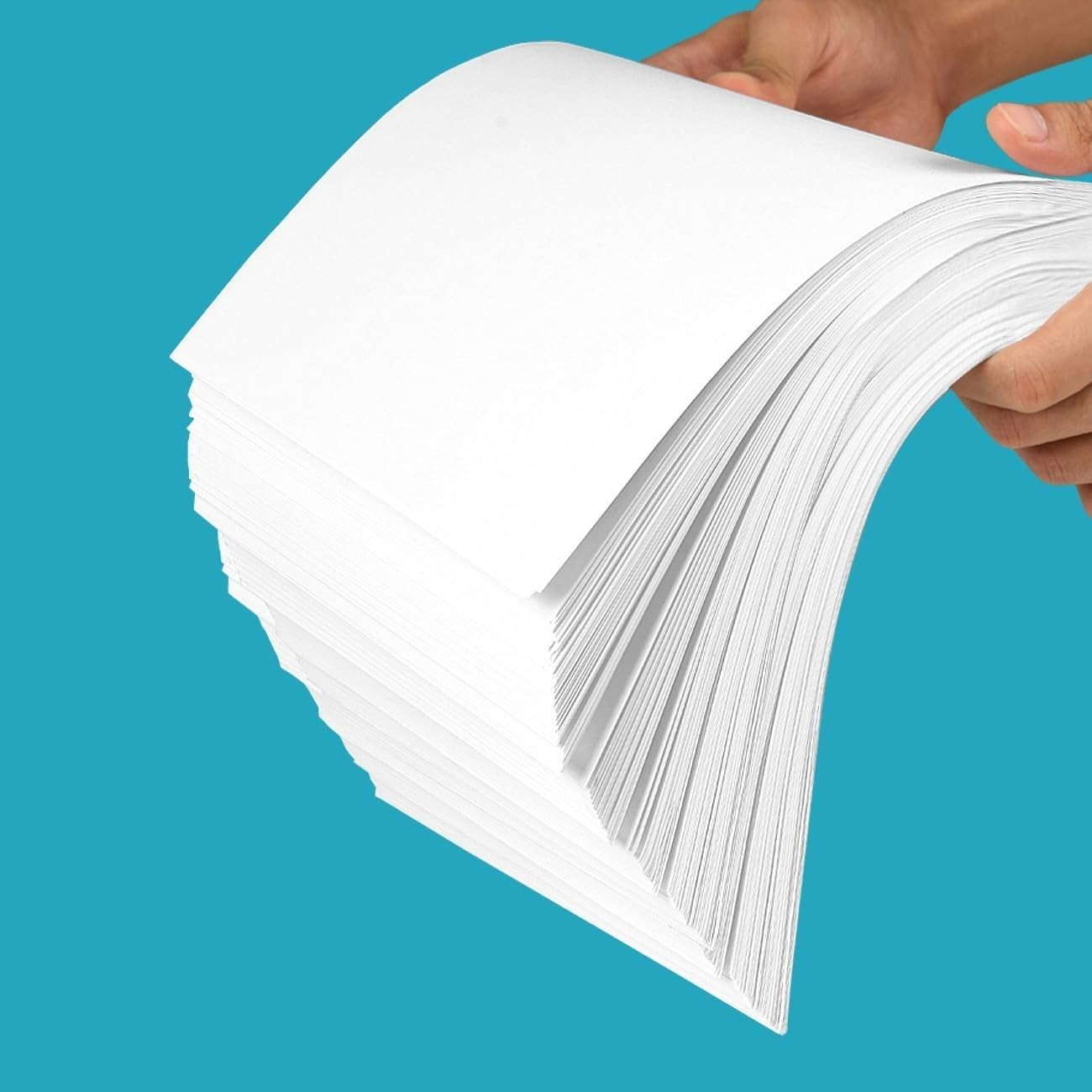 High-Quality Unpunched 8.5″ x 11″ Printer Paper – 100 Sheets for Organizers