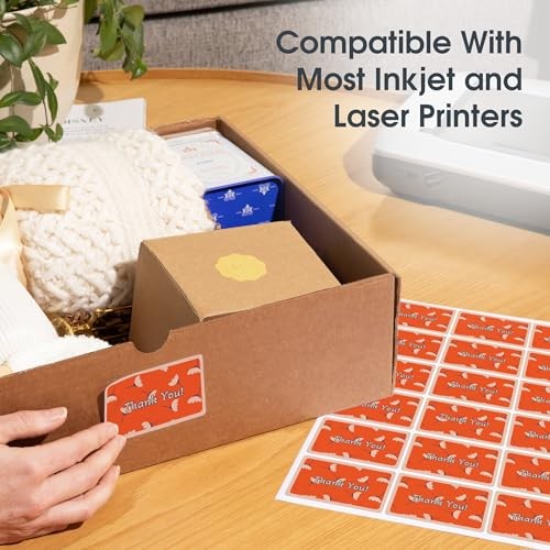 3″ Printable Round Labels for Laser and Inkjet Printers – 3000 3″ Circle 500