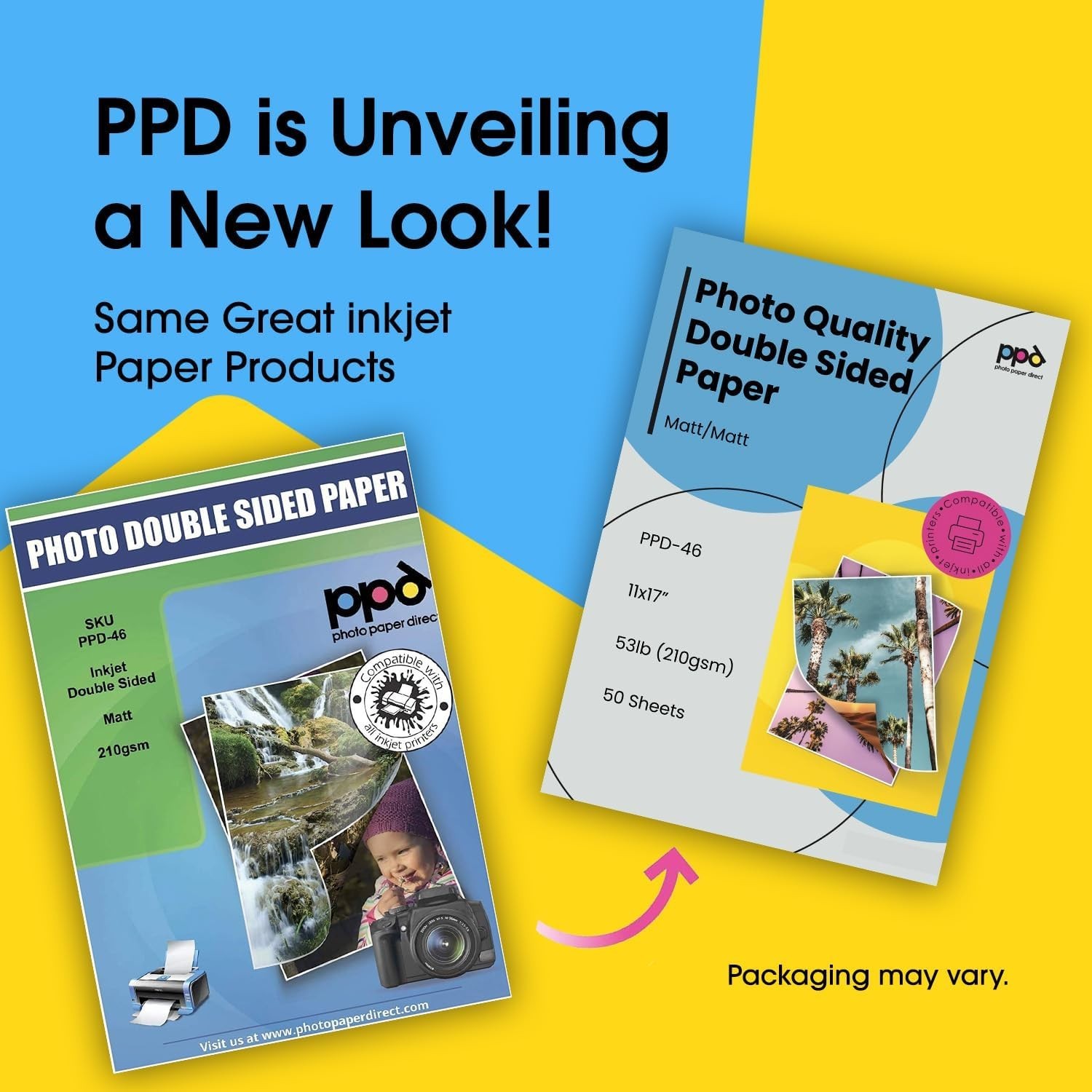 Matte Finish 11×17″ Double Sided Paper – 50 Sheets