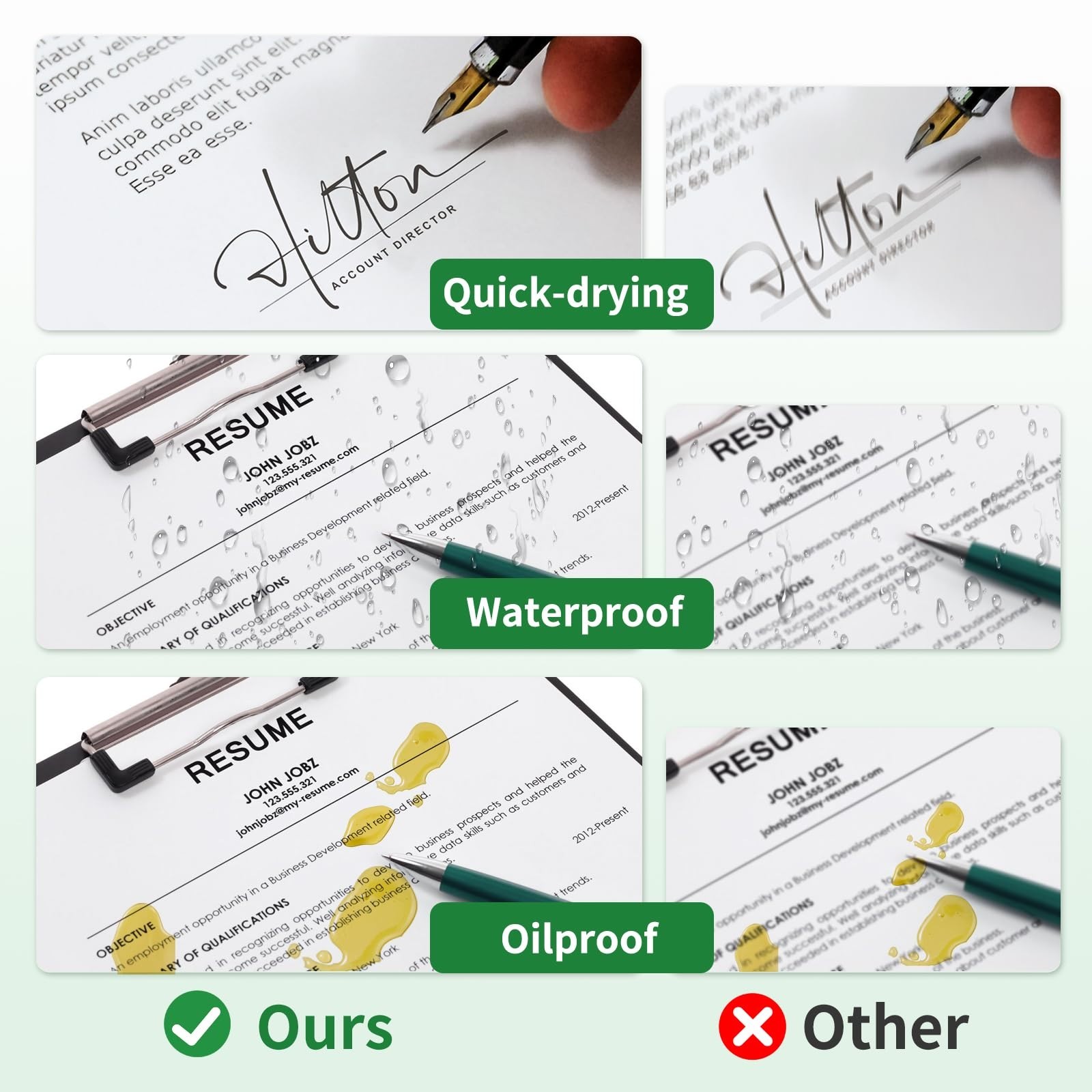 Thermal Printer Paper 8.5×11″ US Letter, Quick-Dry Fan-Folded, 200 Sheets