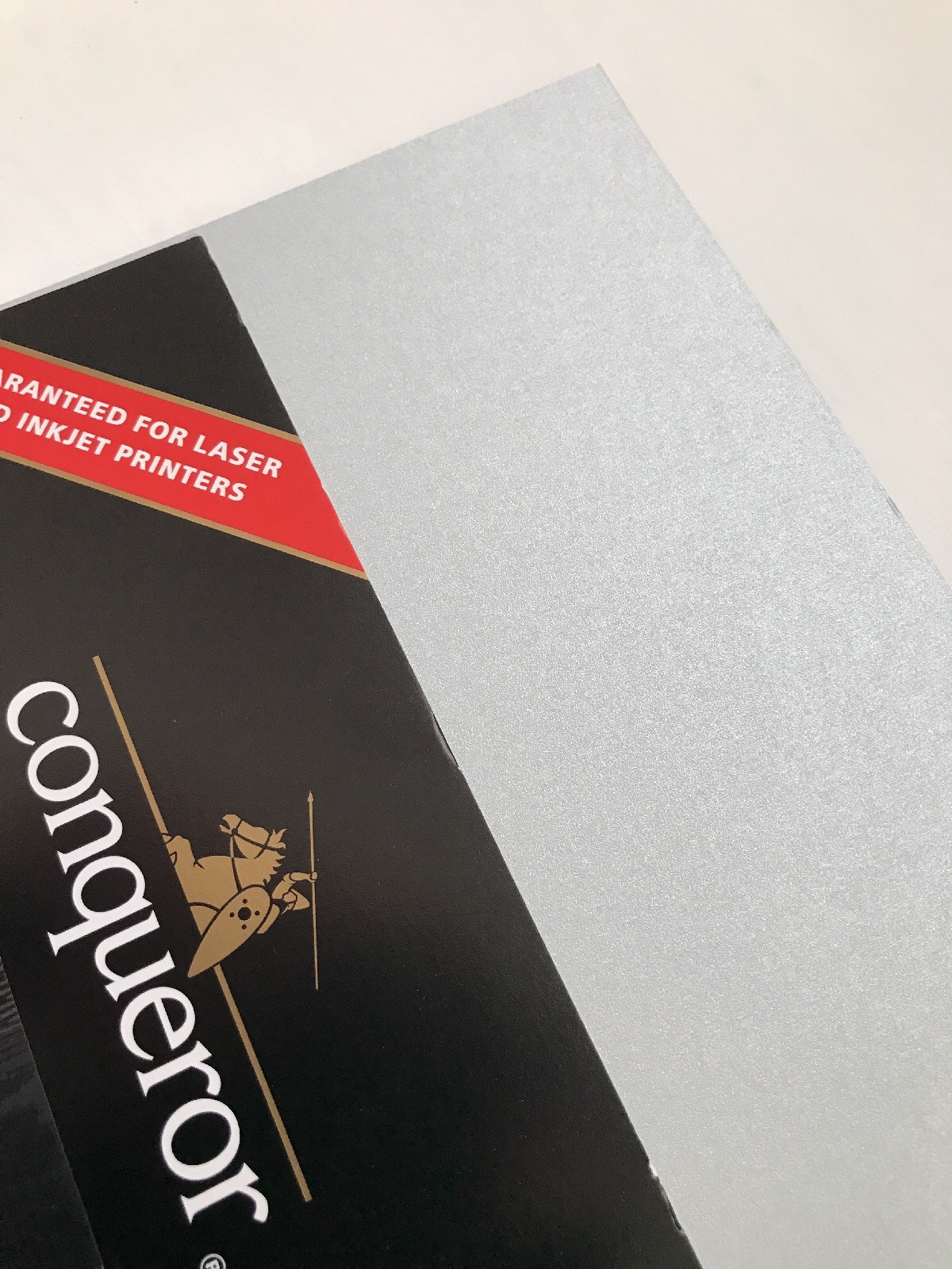 Conqueror Steel Metallic Paper Pack A4 Bundle Pack 2 packs x 30 sheets 120gsm