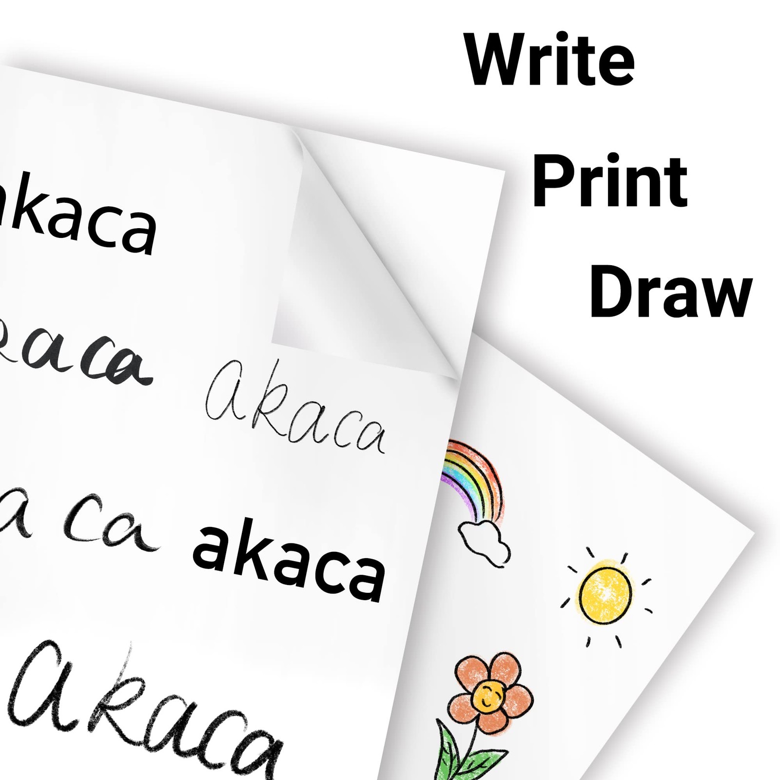 Universal Labels, Self Adhesive Printable Matte Blank Paper Sticky Label…