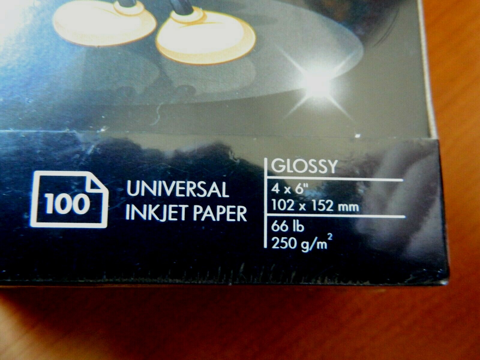 HP Advanced Photo Paper 4”x6” Glossy 200 Sheets (2 X 100)