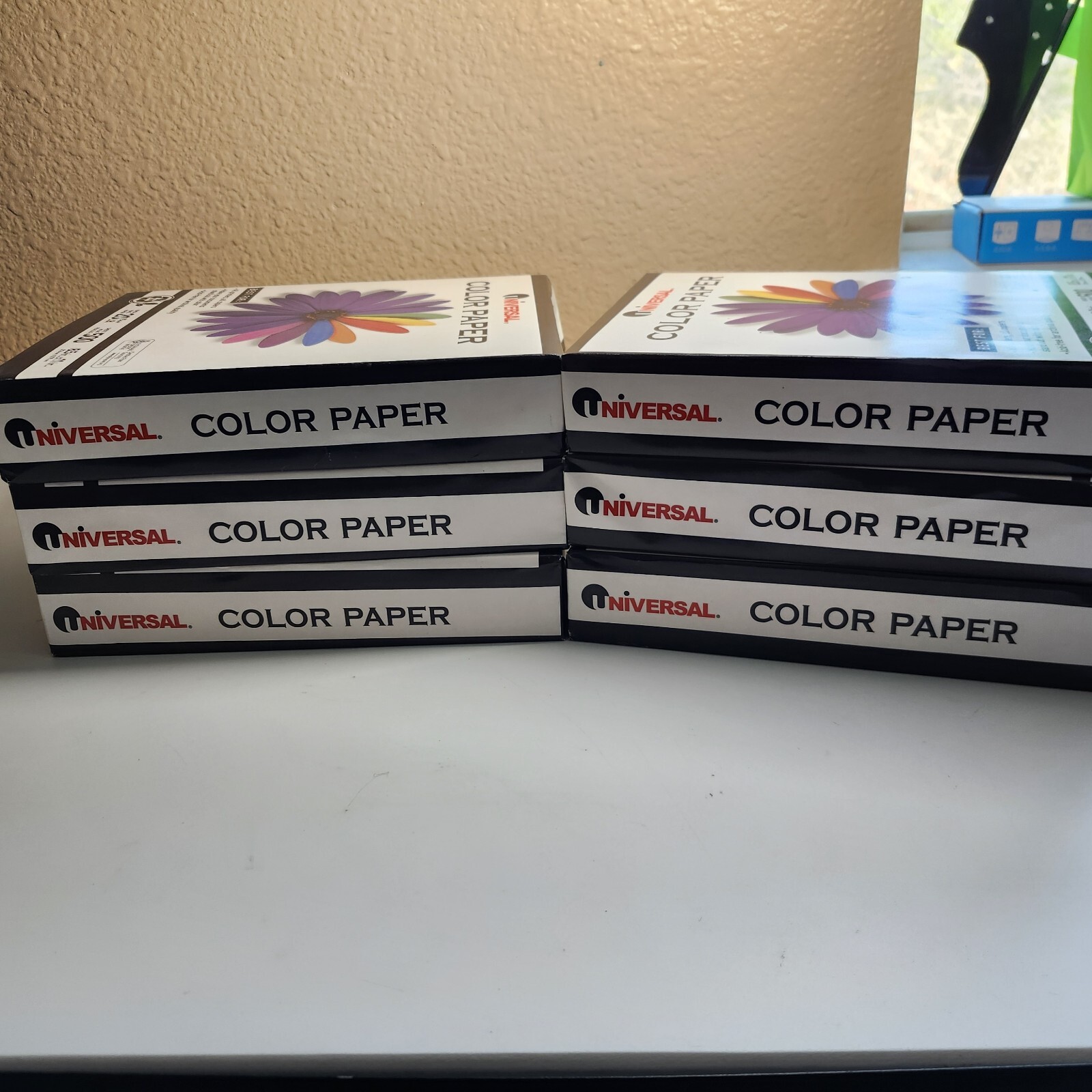 Universal Colored Paper 8.5×11 Goldenrod, 20lb, 500sheets/Ream UNV-11205