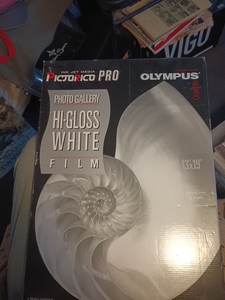 Pictorico Pro Hi-Gloss White Film for Inkjet Printing (13 x 19″) Open 12 Count