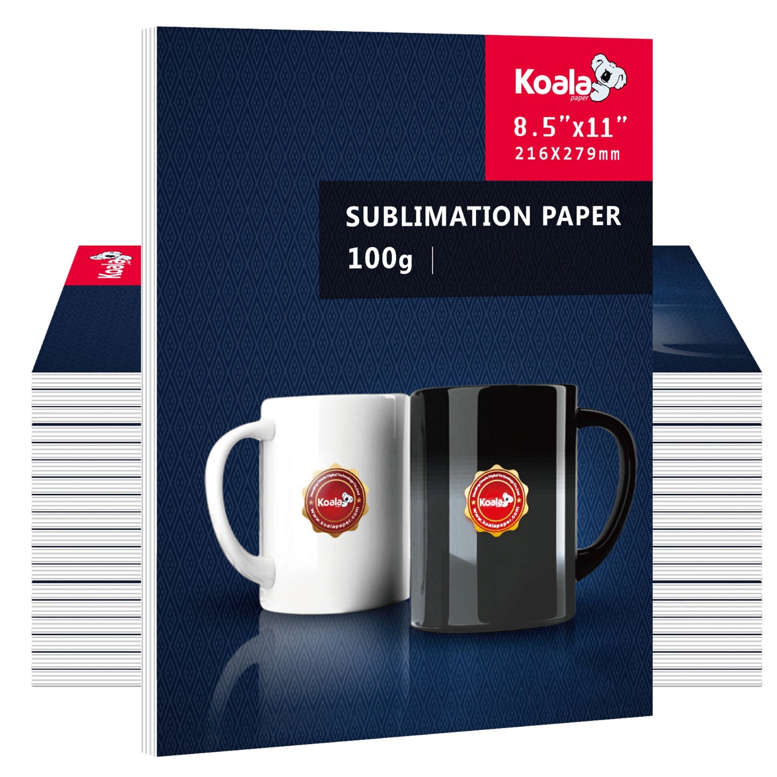 2000 Sheets Wholesale Bulk 8.5×11 Koala Sublimation Paper Heat Transfer Inkjet