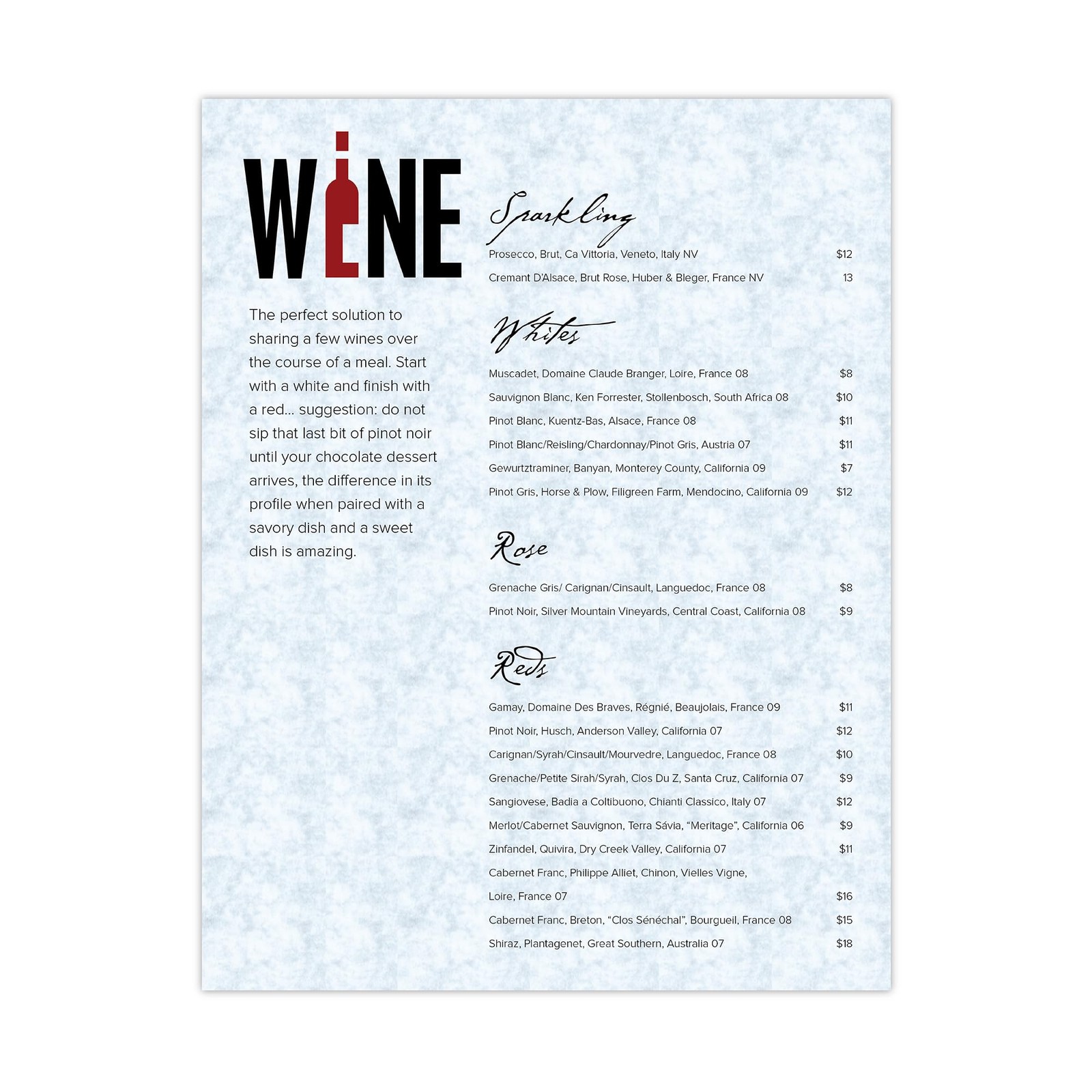 Southworth 8.5-inch x 11-inch Specialty Paper, 24 8 1/2 In X 11 In, Blue