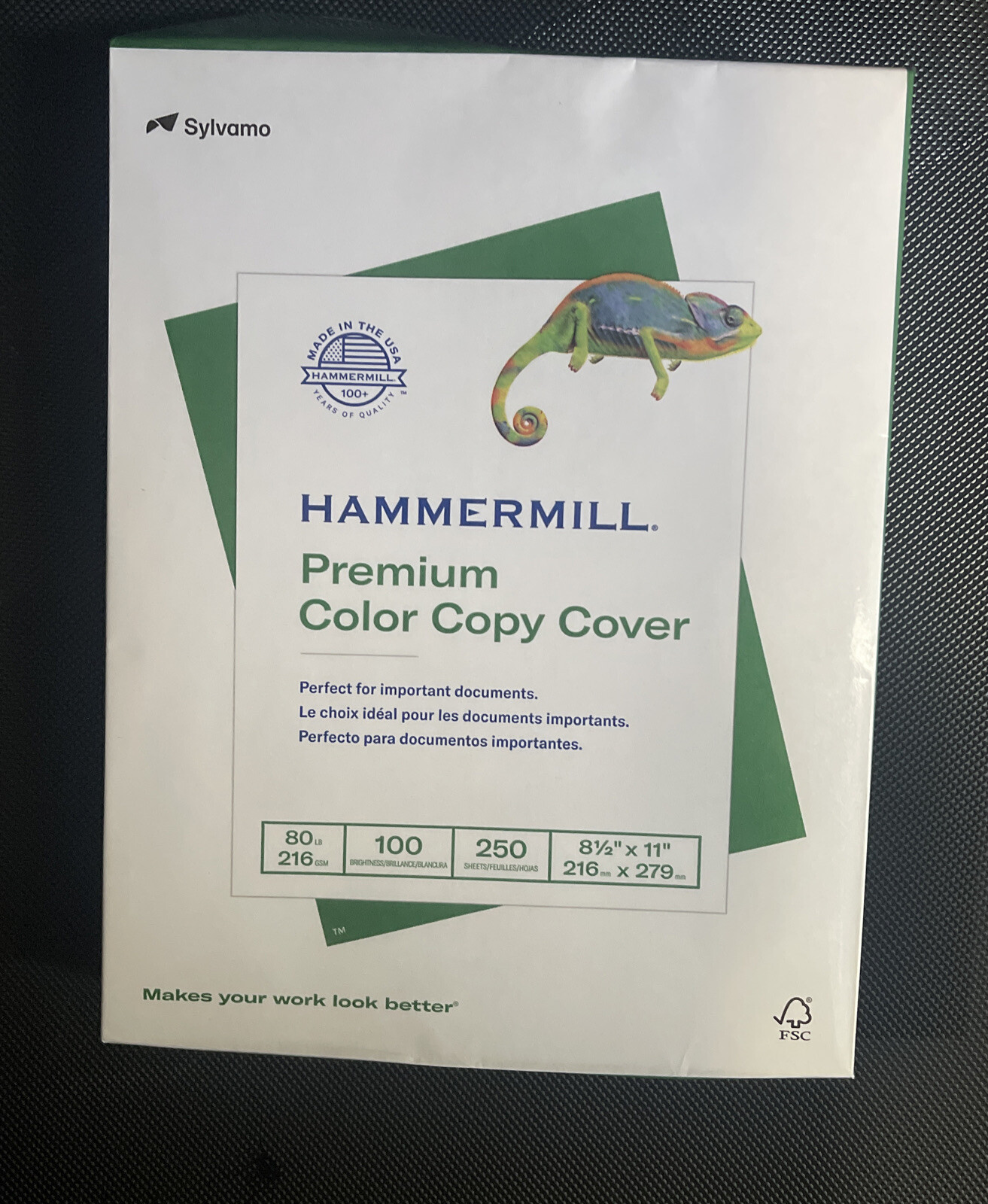 Hammermill Cardstock Premium Color Copy 80 lb 8.5 x 11-8 Pack 2000 Sheets – 1…