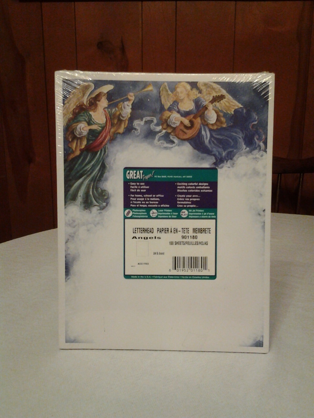Great Papers! HERALD ANGELS Computer Printer Paper Christmas Stationery*New