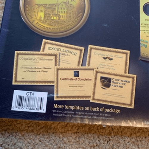 Southworth Certificates Parchment Paper With CD Business Certificates Awards NEW