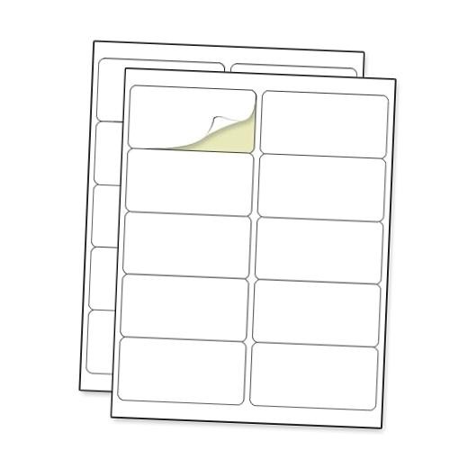 2″ x 4″ Labels for Printer, Printable Mailing Address 2″ x 4″ | 40 Sheets
