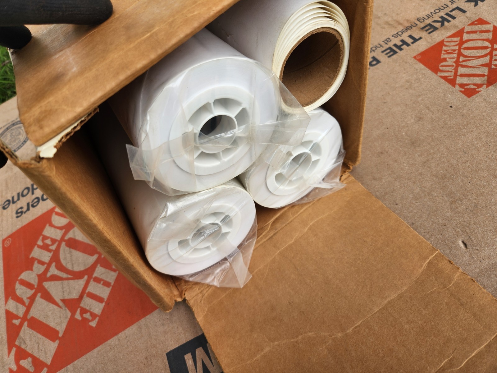 3 Rolls 24” X 150′ 20lb InkJet Bond Plotter Paper