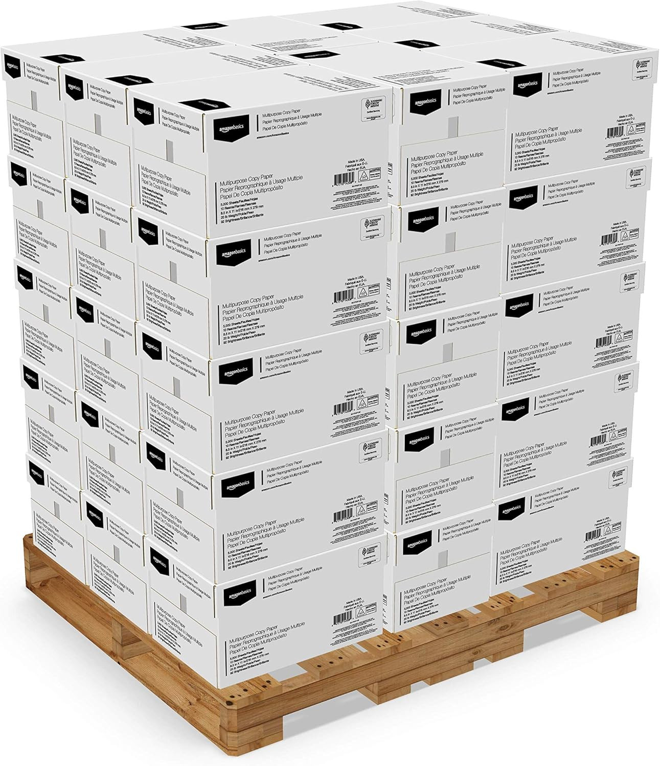 Copier Printer Paper 8.5 x 11 White 20lb Multipurpose Copy 92 Bright White