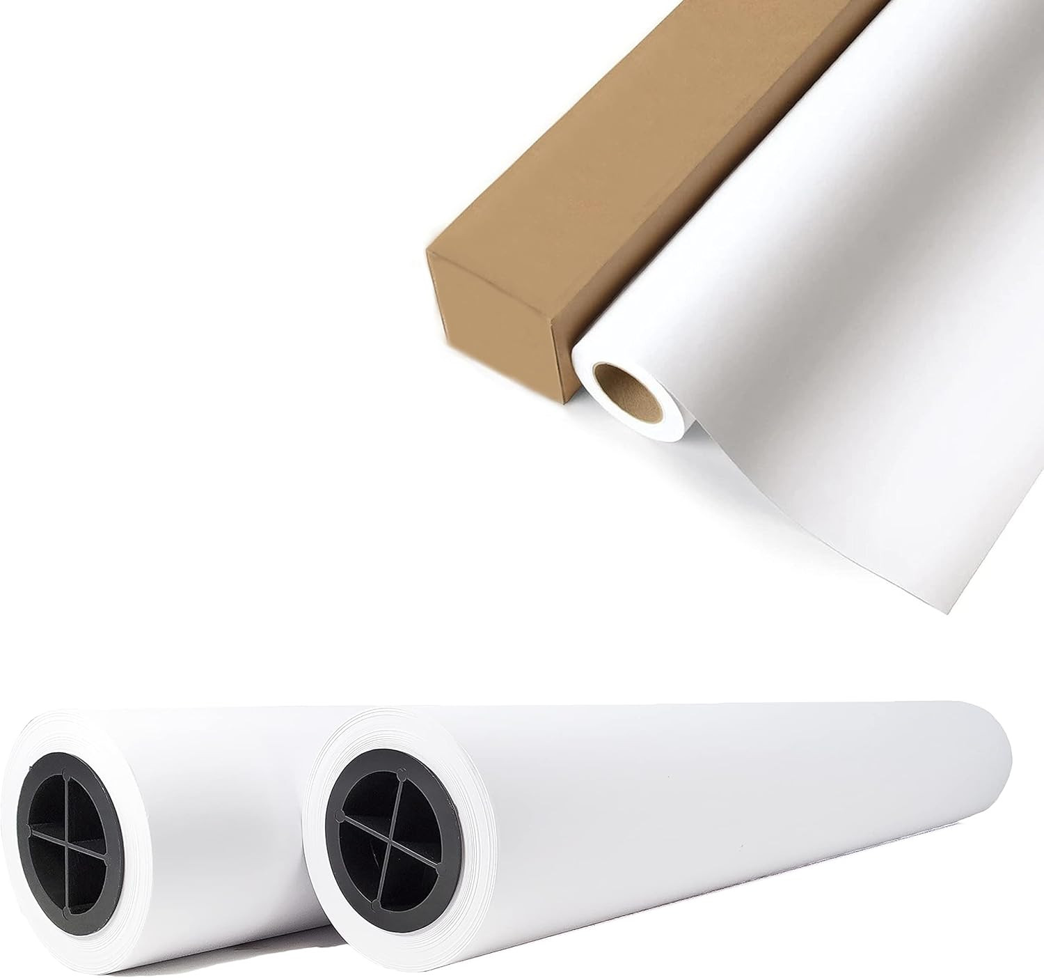 (4 Rolls – 1 Case) Plotter Paper 36 X 150: Box of 4-36” X 150 Ft. Rolls, 20 Lb.