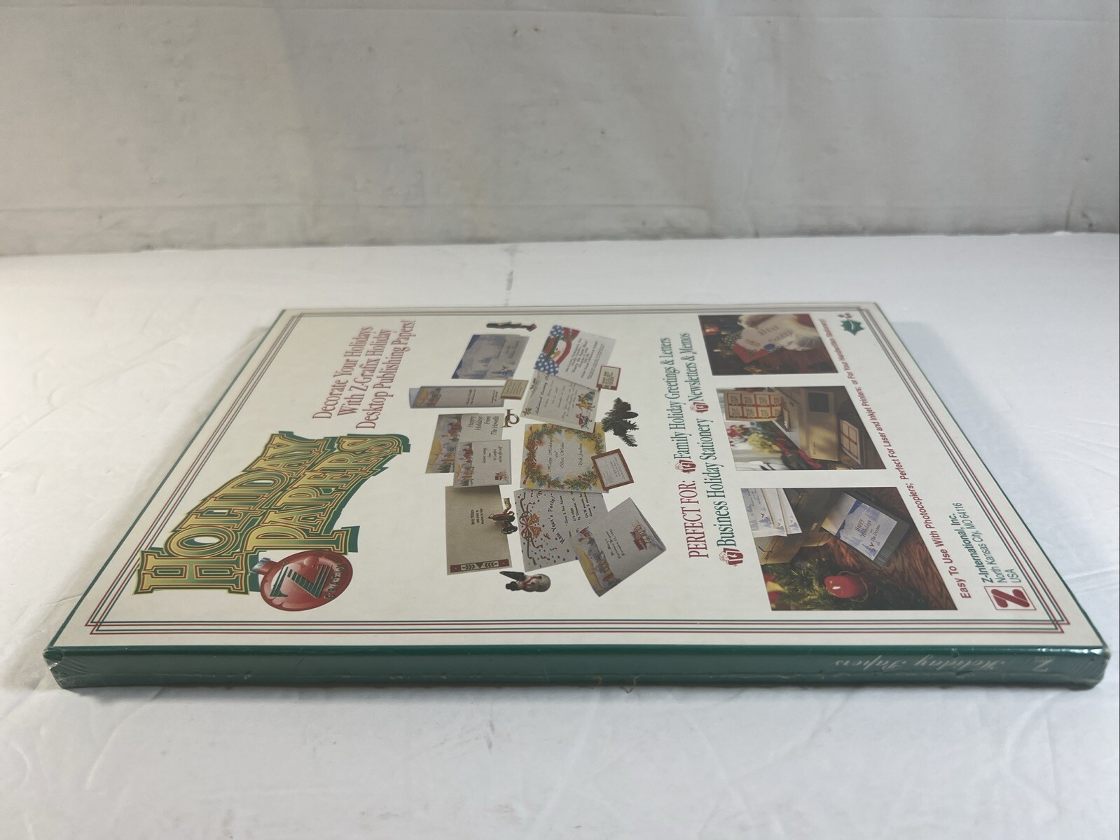 Z-Grafix Holiday Papers (Holiday Skaters Design) 100 Sheets 8.5/11 #17201