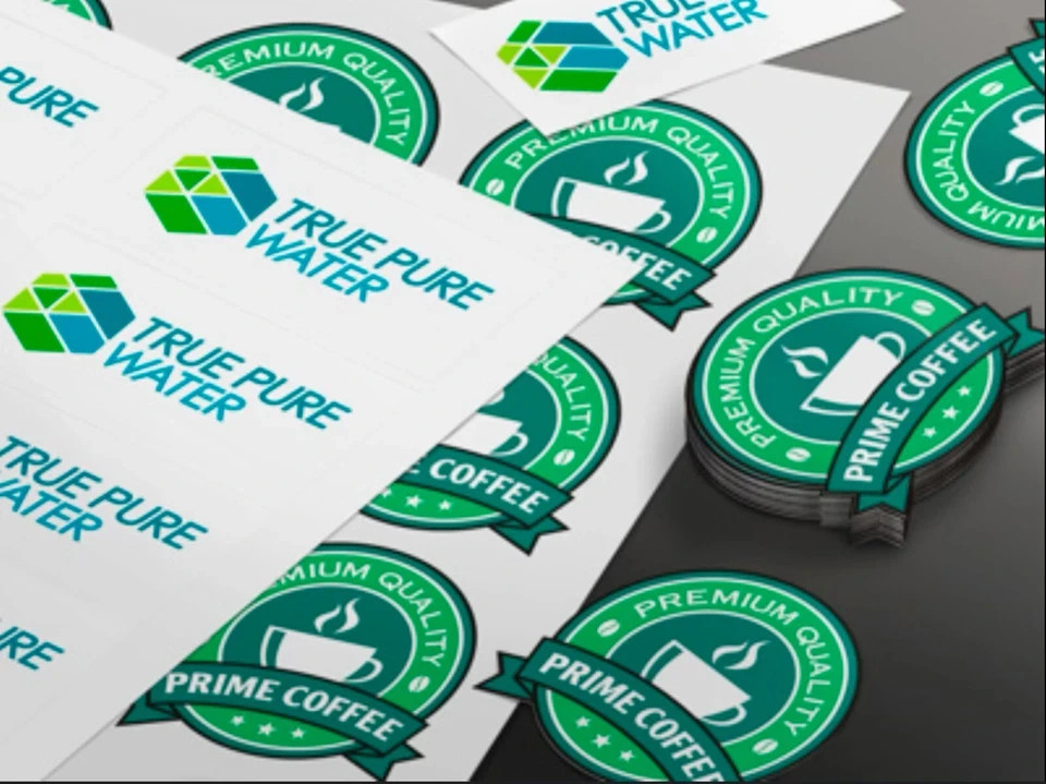 SIHL Inkjet Printable White Vinyl GLOSSY For STICKERS 50 Shs, 8.5×11″ Waterproof