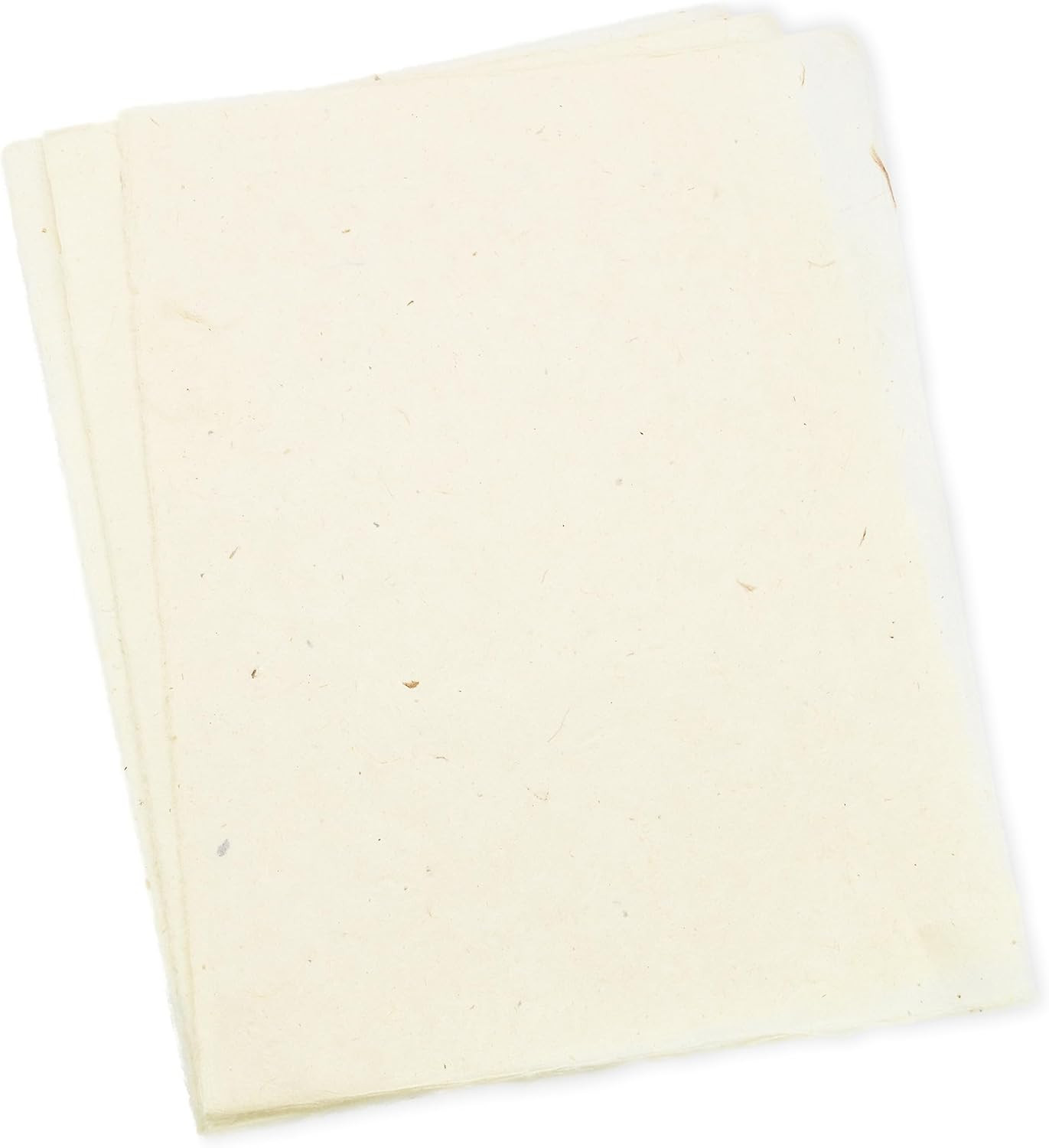 Handmade Lokta Laser and Inkjet Printer Paper with Deckle Edge 8.5X11 Inch Vinta