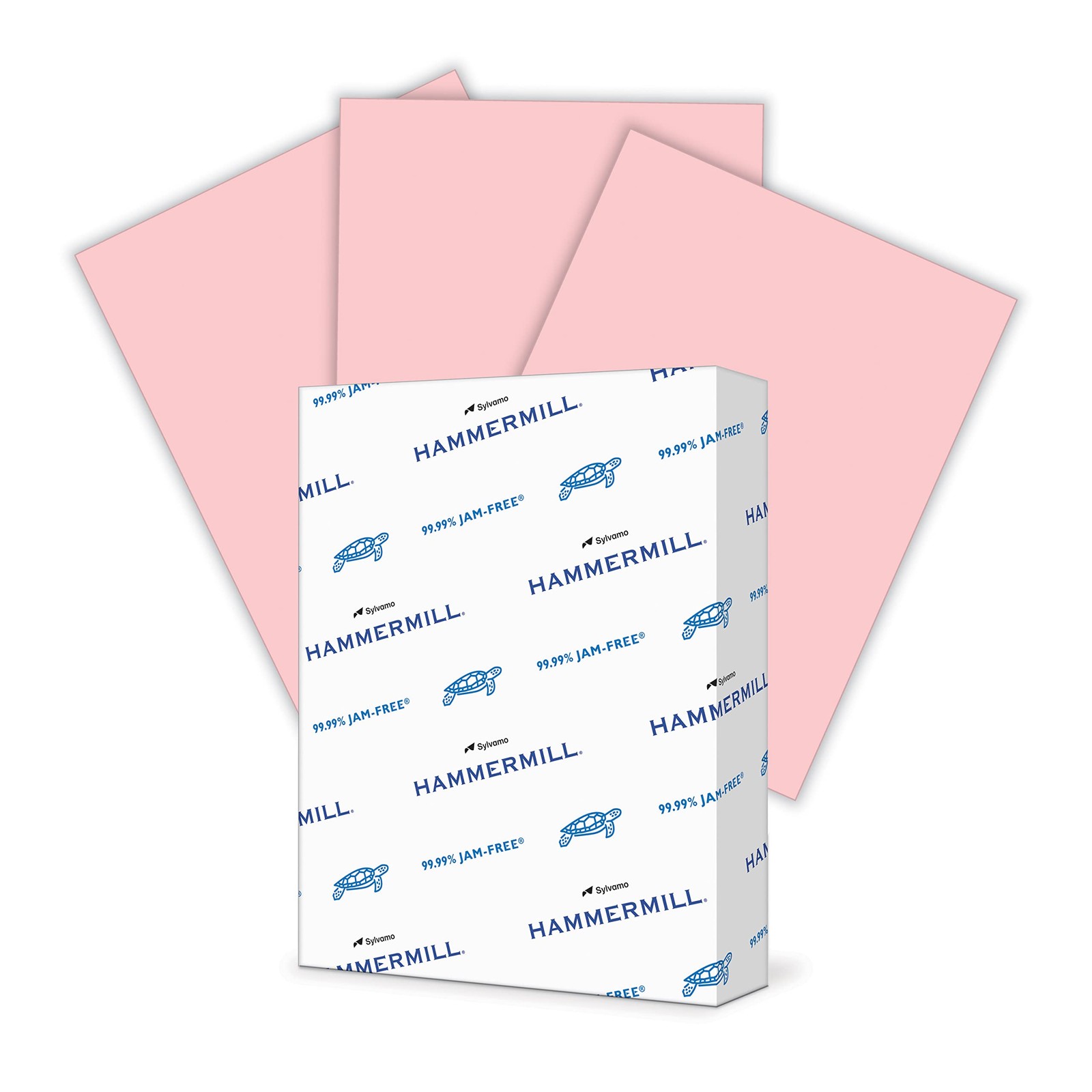 Hammermill Colored Paper, 20lb Pink Printer 1 Ream | 500 Sheets,