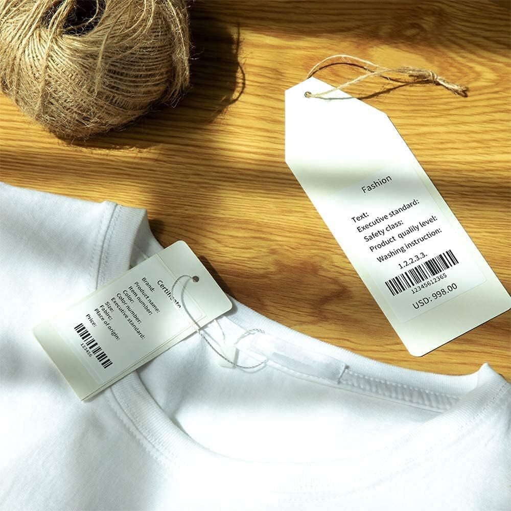 3Rolls 50*80mm Self-Adhesive Thermal Printer Label Paper for Phomemo M200/M220