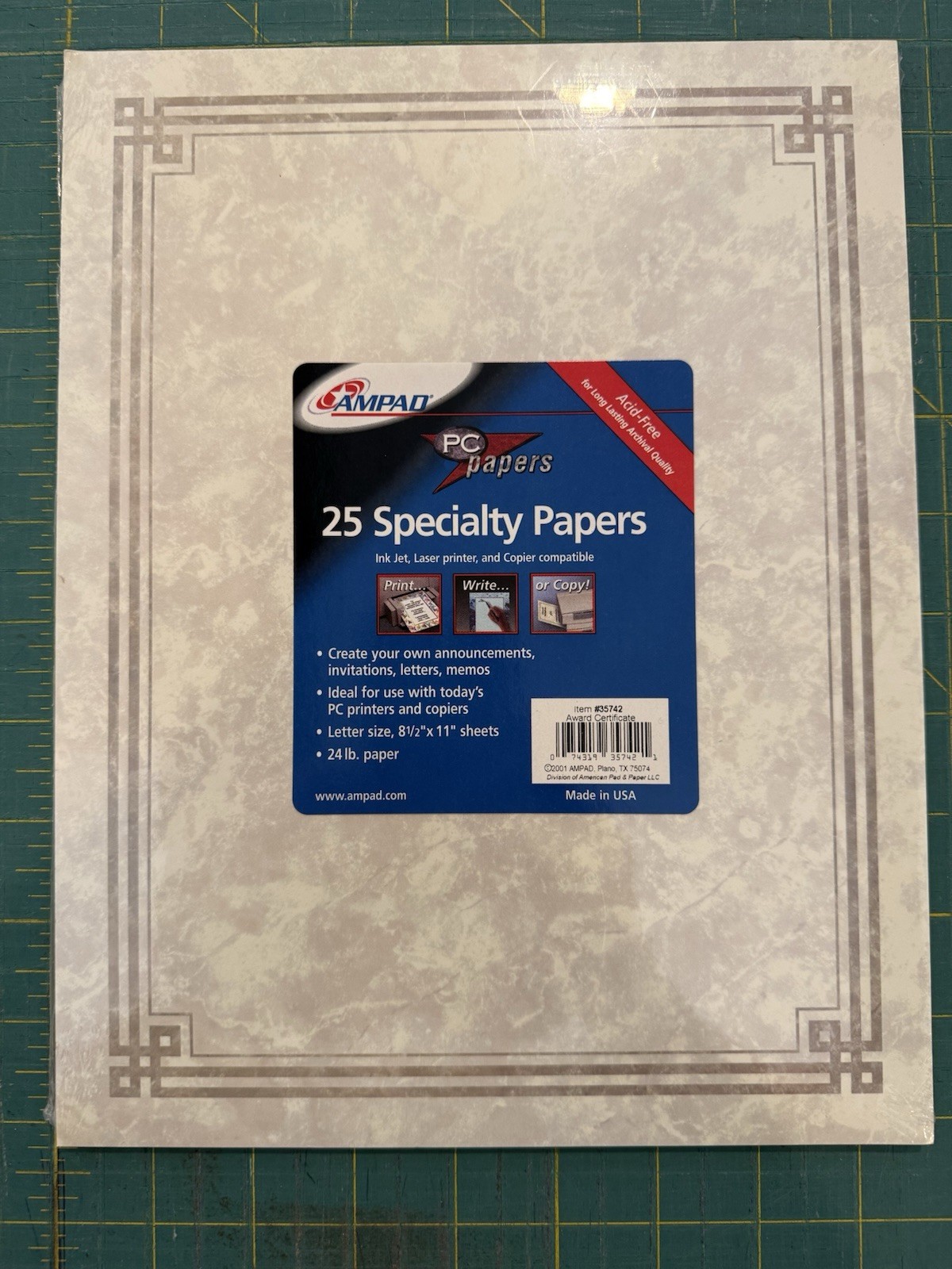 Specialty Paper – 25 Sheets