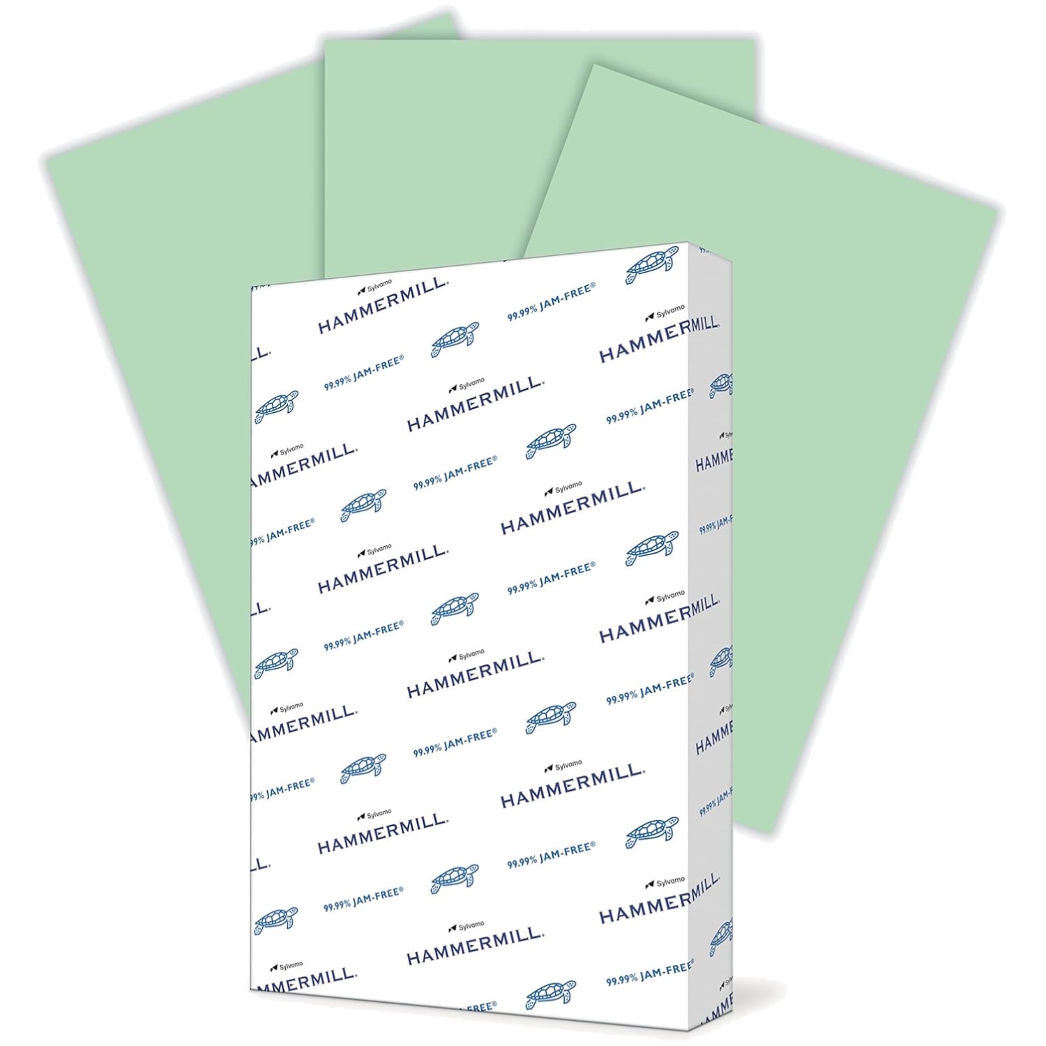 Sustainable 11×17 Colored Printer Paper in Green – 500 Sheets, FSC Certified
